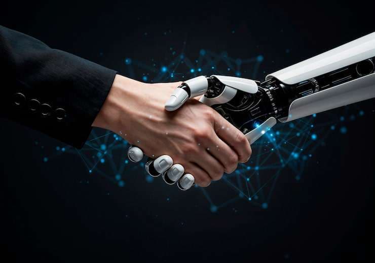 Human and machine collaboration with digital effects